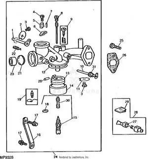 john deere 2 cylinder carburetor parts diagram john deere 2 cylinder carburetor parts diagram