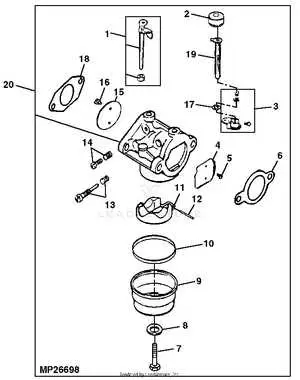 john deere 2 cylinder carburetor parts diagram john deere 2 cylinder carburetor parts diagram