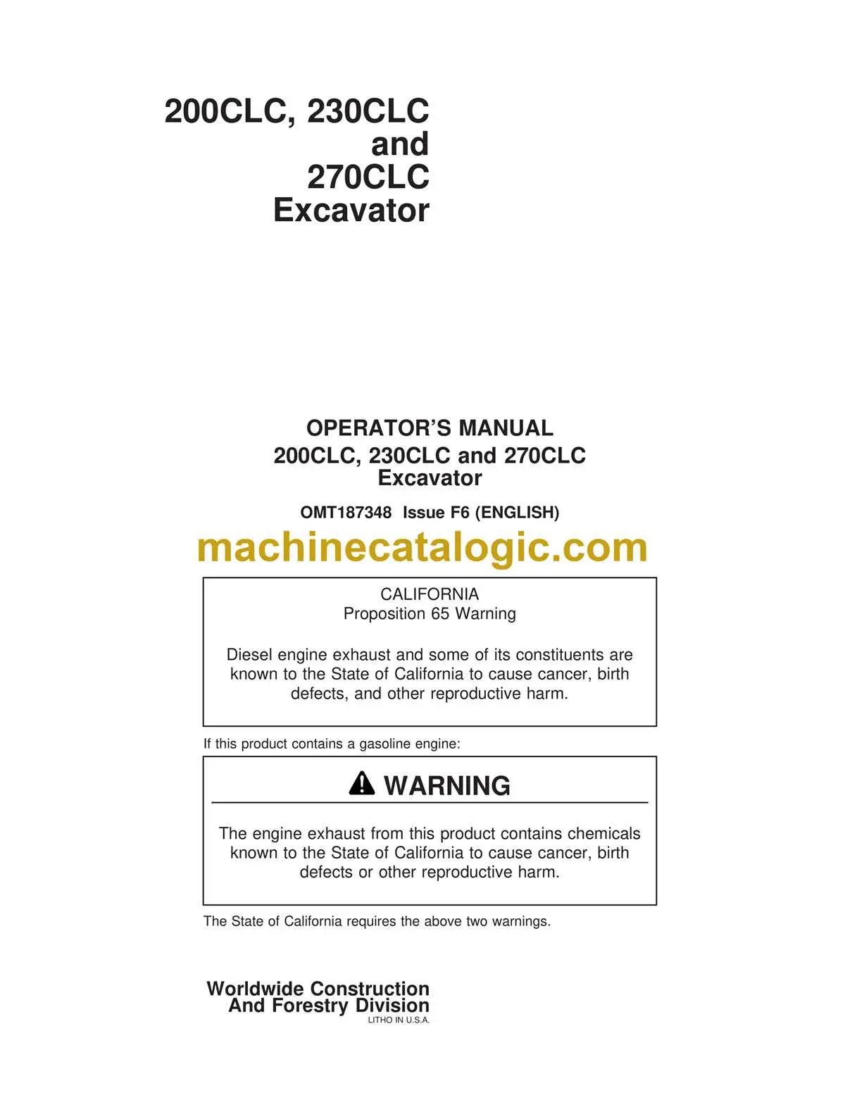 john deere 200clc 230clc and 270clc excavator wiring diagram john deere 200clc 230clc and 270clc excavator wiring diagram
