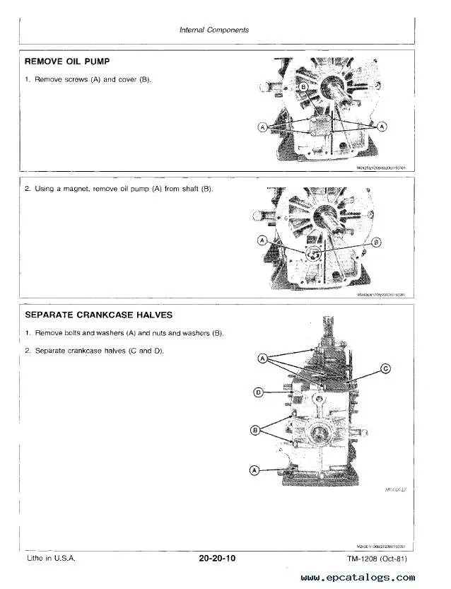 john deere 210 engine diagram