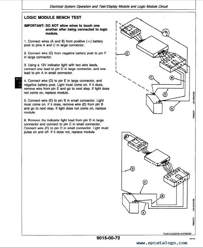 john deere 210c backhoe wiring diagram
