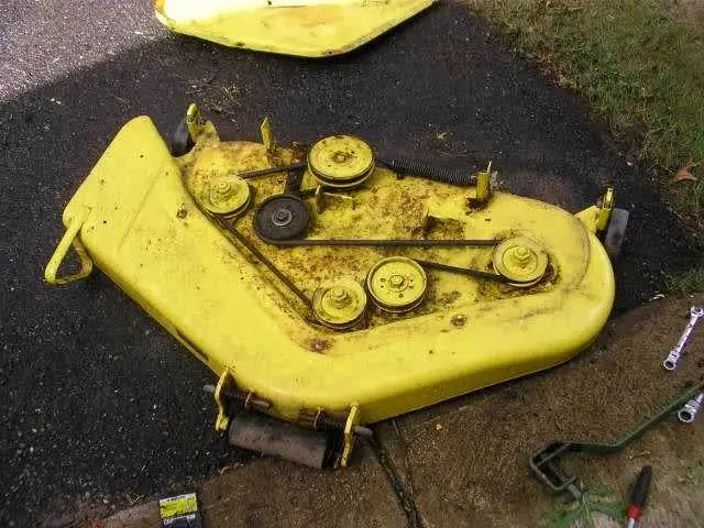 john deere 212 mower deck parts diagram