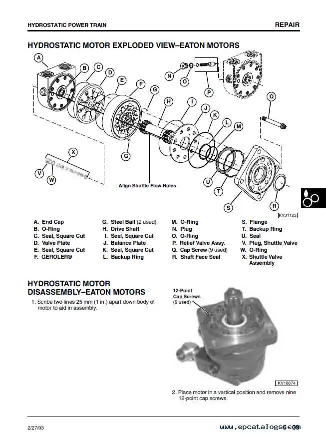 john deere 240 cylinder diagram