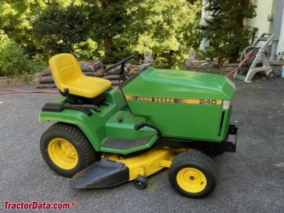 john deere 240 drive belt diagram