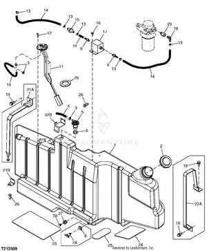 john deere 240 skid steer hydraulic diagram