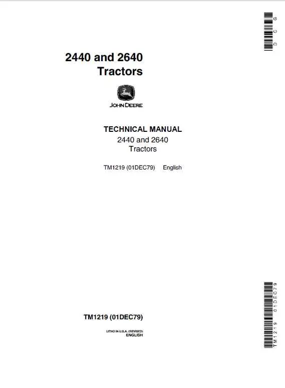 john deere 2440 wiring diagram