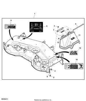john deere 245 lawn tractor belt diagram