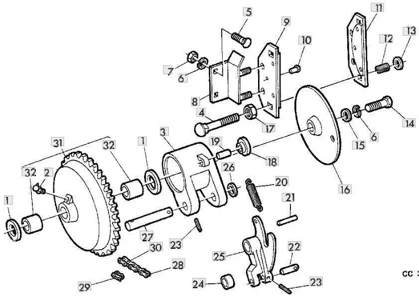 john deere 24t baler parts diagram
