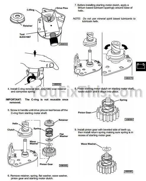 john deere 250 skid steer parking switch wiring diagram
