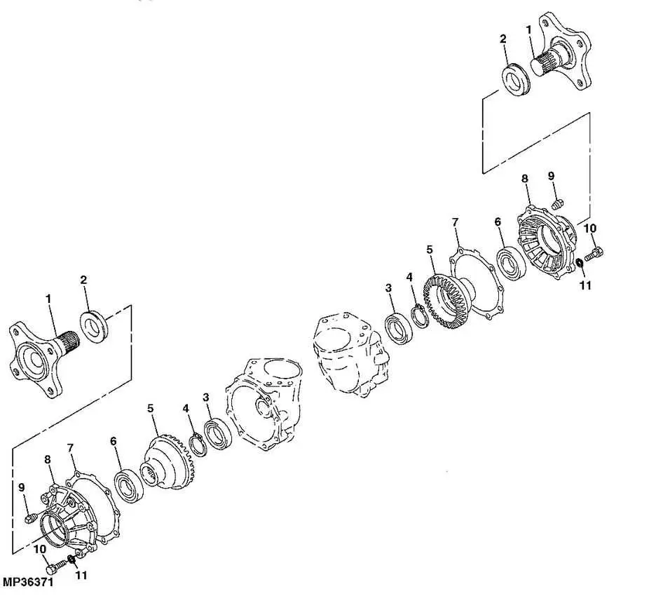 john deere 2520 tractor parts diagram