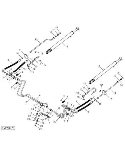 john deere 260 skid steer parts diagram