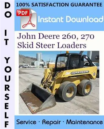 john deere 260 skid steer parts diagram