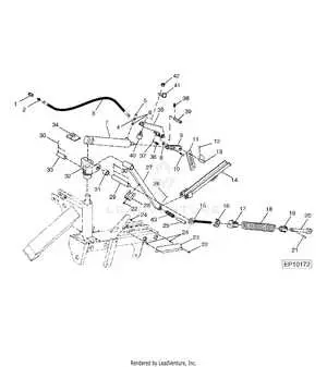 john deere 265 deck diagram