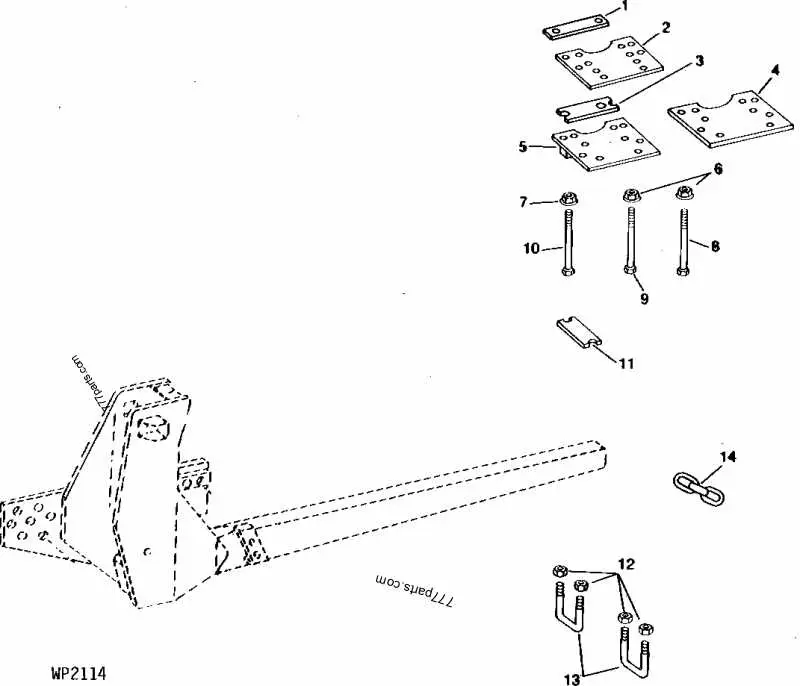 john deere 265 exploded diagram