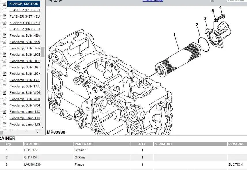 john deere 2750 sump screen diagram