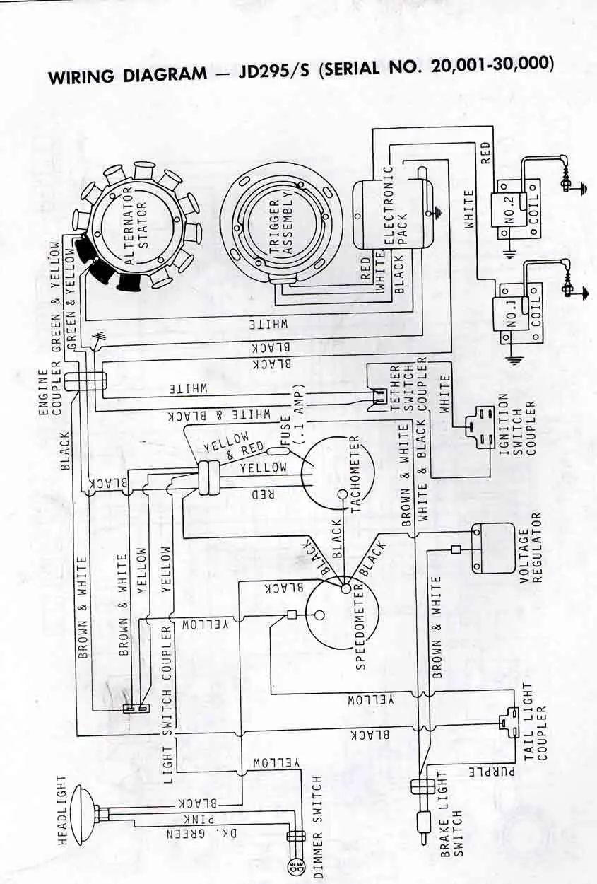 john deere 300 ignition switch wiring diagram