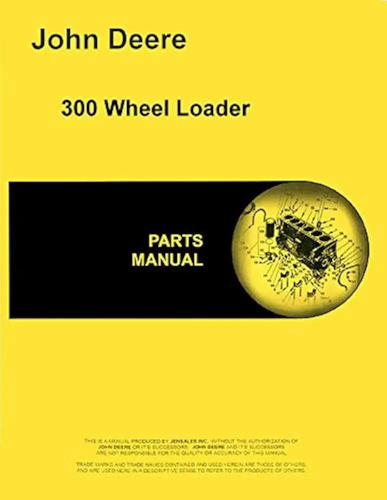 john deere 300e loader parts diagram