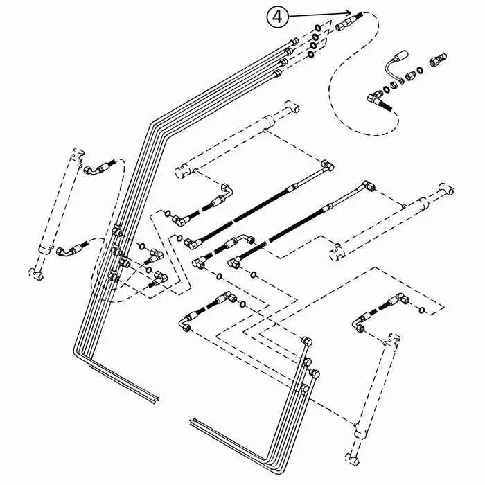 john deere 300x loader parts diagram