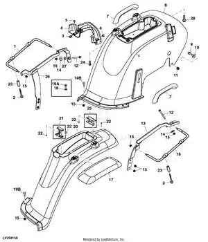 john deere 3025e parts diagram