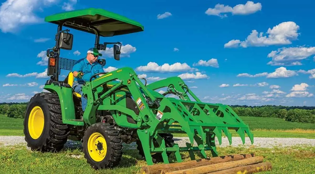 john deere 3032e front axle diagram