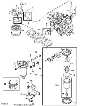 john deere 3038 fuel filter diagram