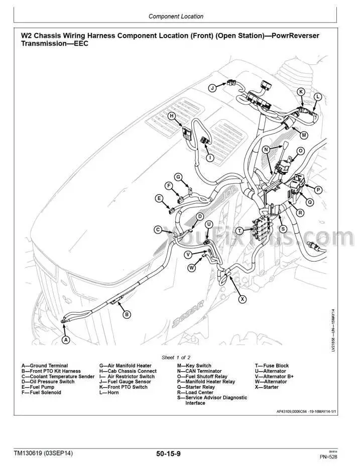 john deere 3039r wiring diagram
