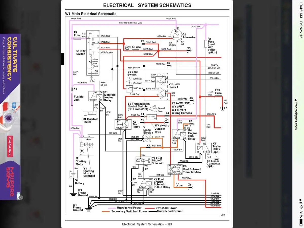 john deere 310 wiring diagram