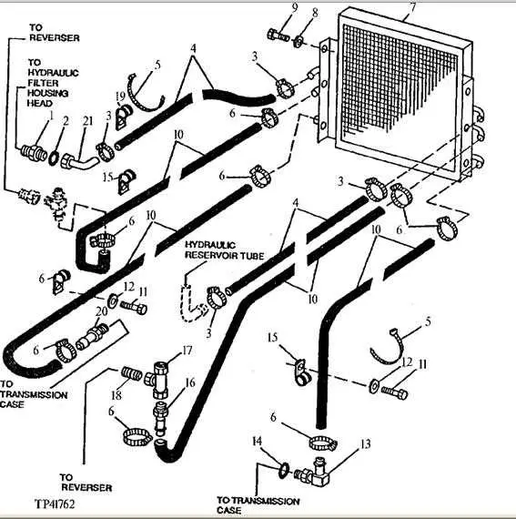 john deere 310a engine diagram
