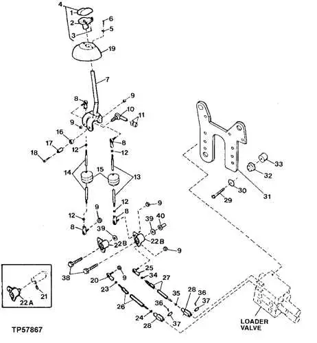 john deere 310e parts diagram