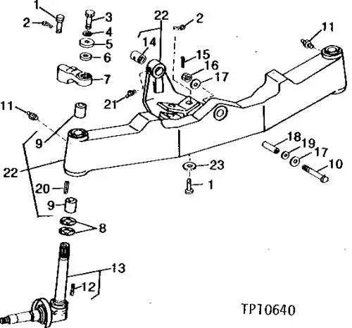 john deere 310j backhoe parts diagram