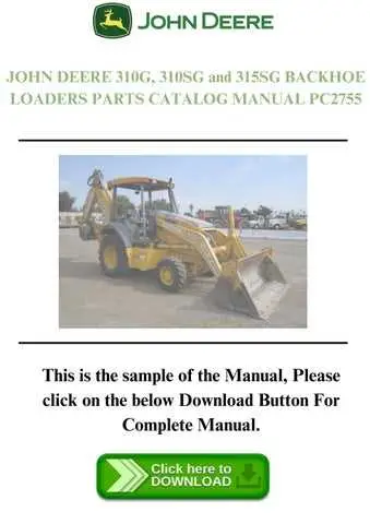 john deere 310sg parts diagram