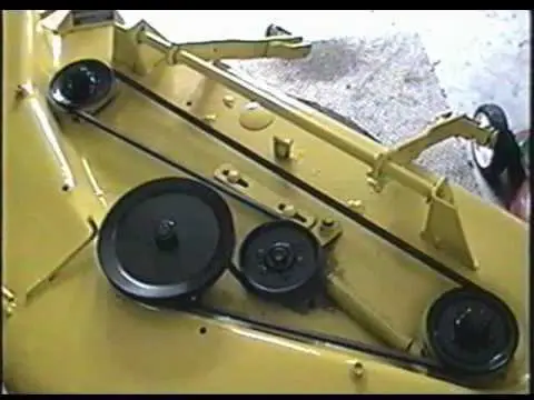 john deere 318 deck diagram