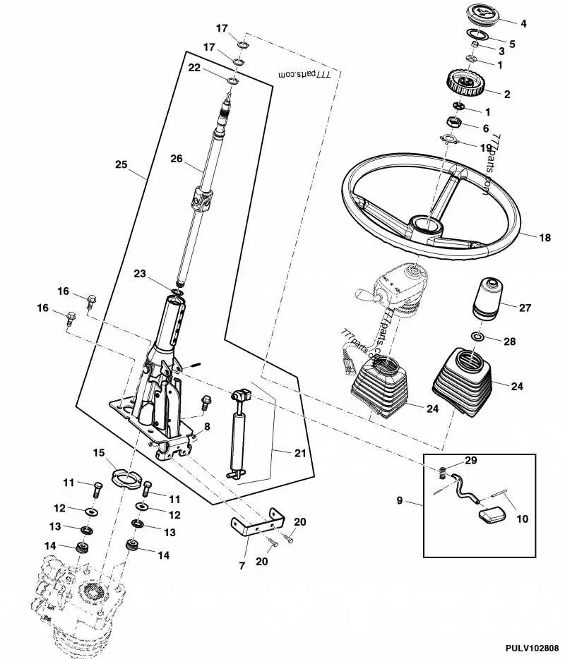 john deere 322 parts diagram