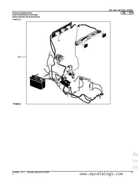 john deere 325 skid steer wiring diagram
