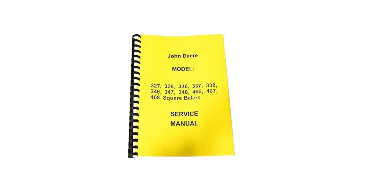 john deere 336 baler parts diagram pdf