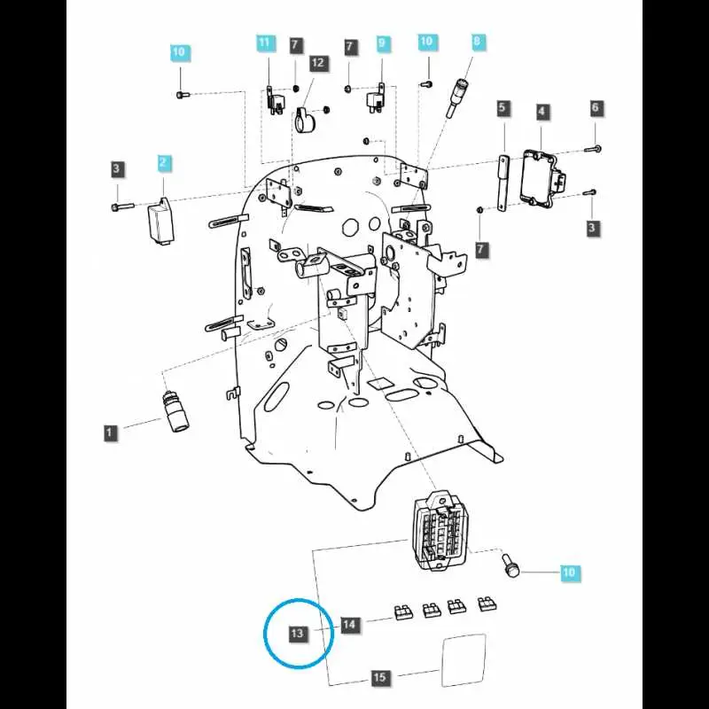 john deere 3400 telehandler fuse box diagram