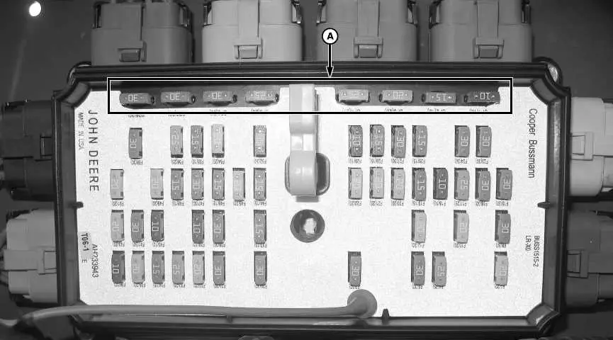 john deere 3400 telehandler fuse box diagram