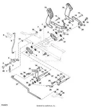 john deere 345 54 deck belt diagram