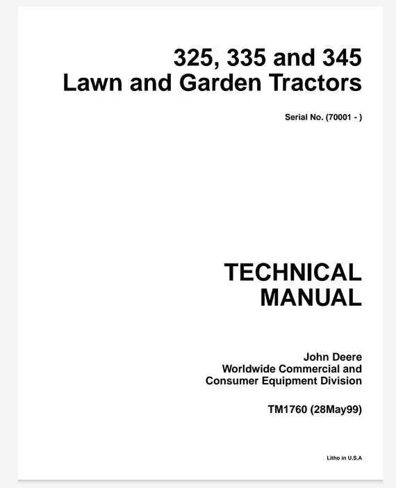 john deere 345 electrical diagram