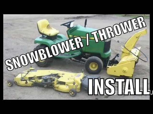 john deere 345 snowblower belt diagram