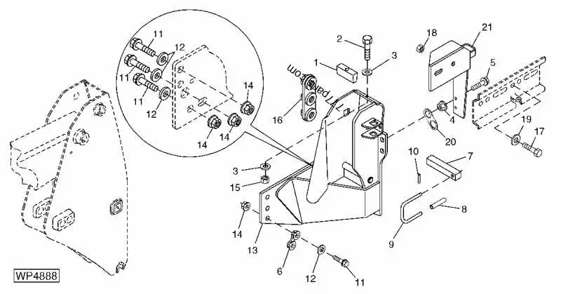 john deere 3500 lb winch parts diagram