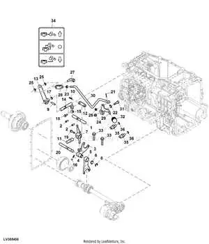 john deere 3520 turbo hose diagram