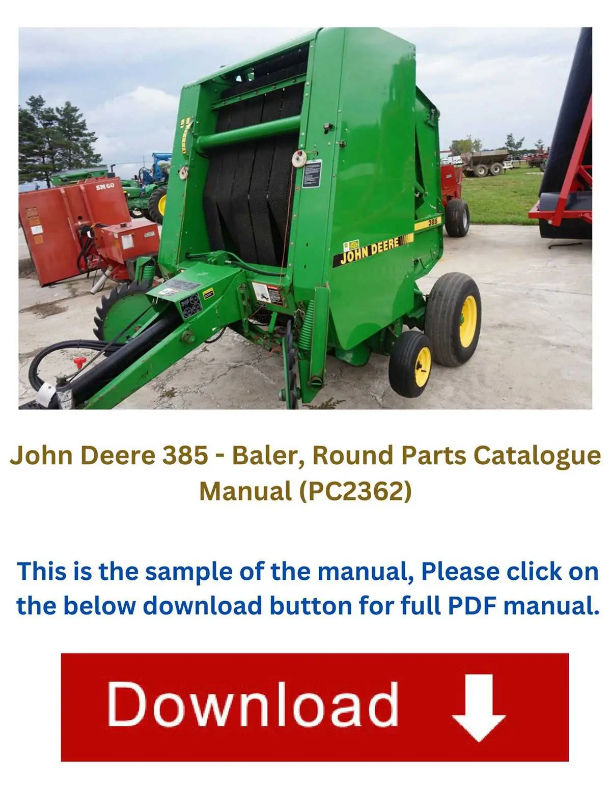 john deere 385 baler parts diagram john deere 385 baler parts diagram