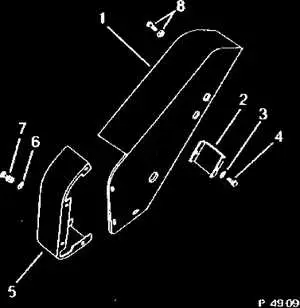 john deere 390 flail mower parts diagram