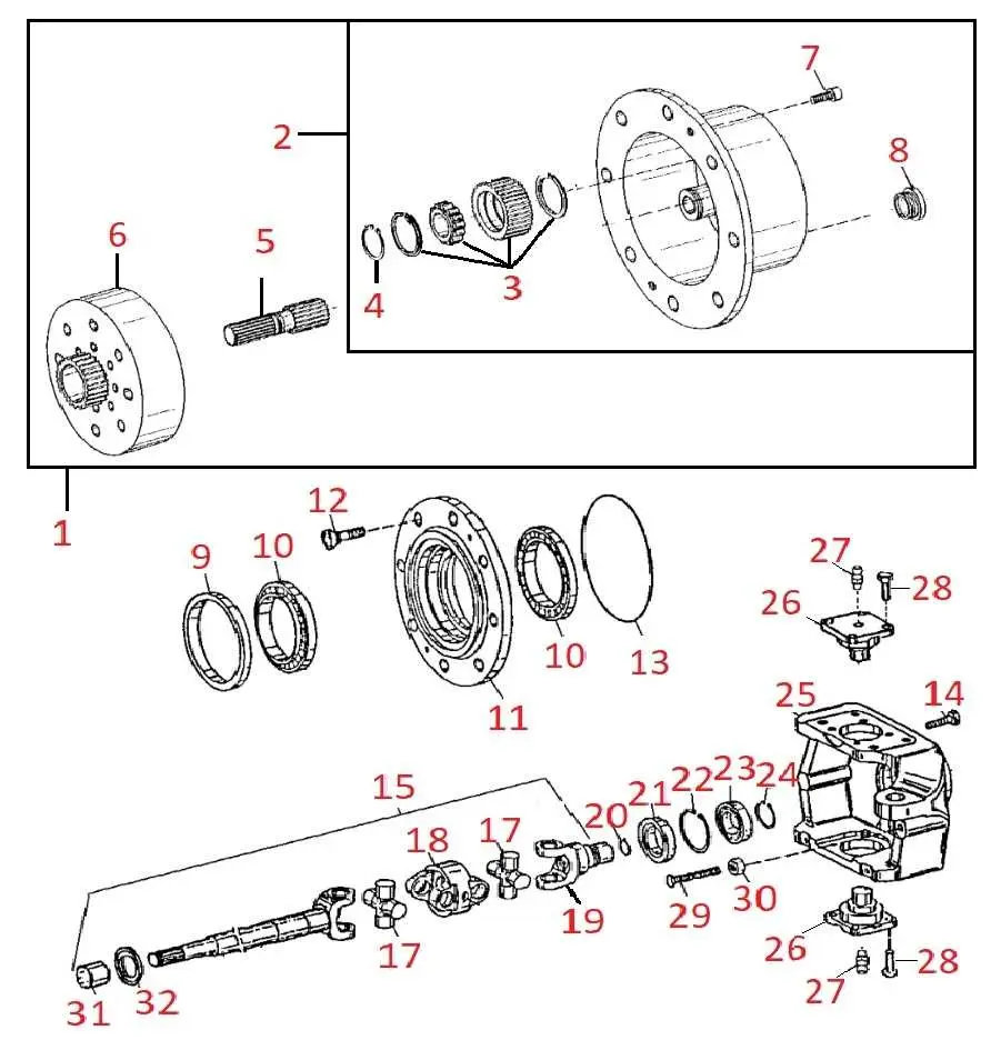 john deere 4 wheeldrive diagram