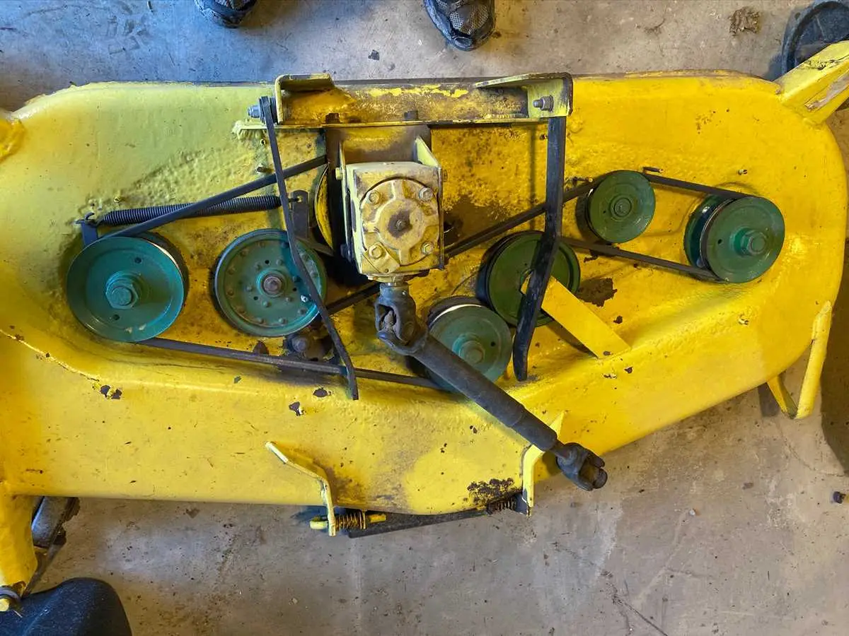 john deere 400 deck diagram