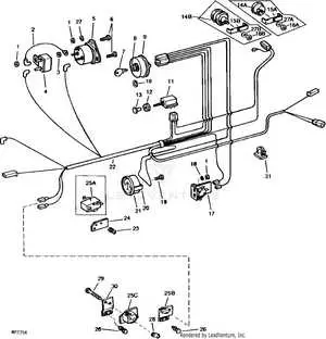 john deere 400 deck diagram