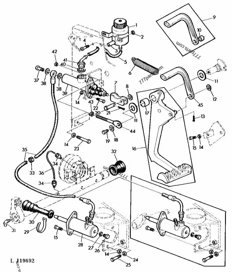 john deere 4020 clutch diagram