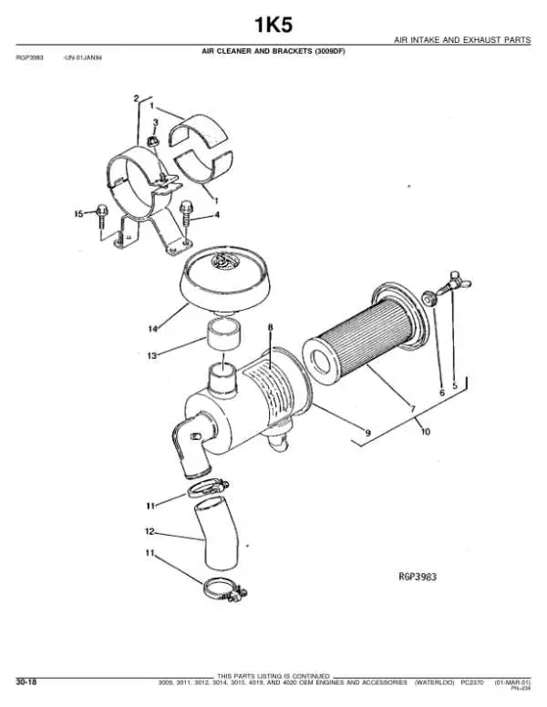 john deere 4020 parts diagrams