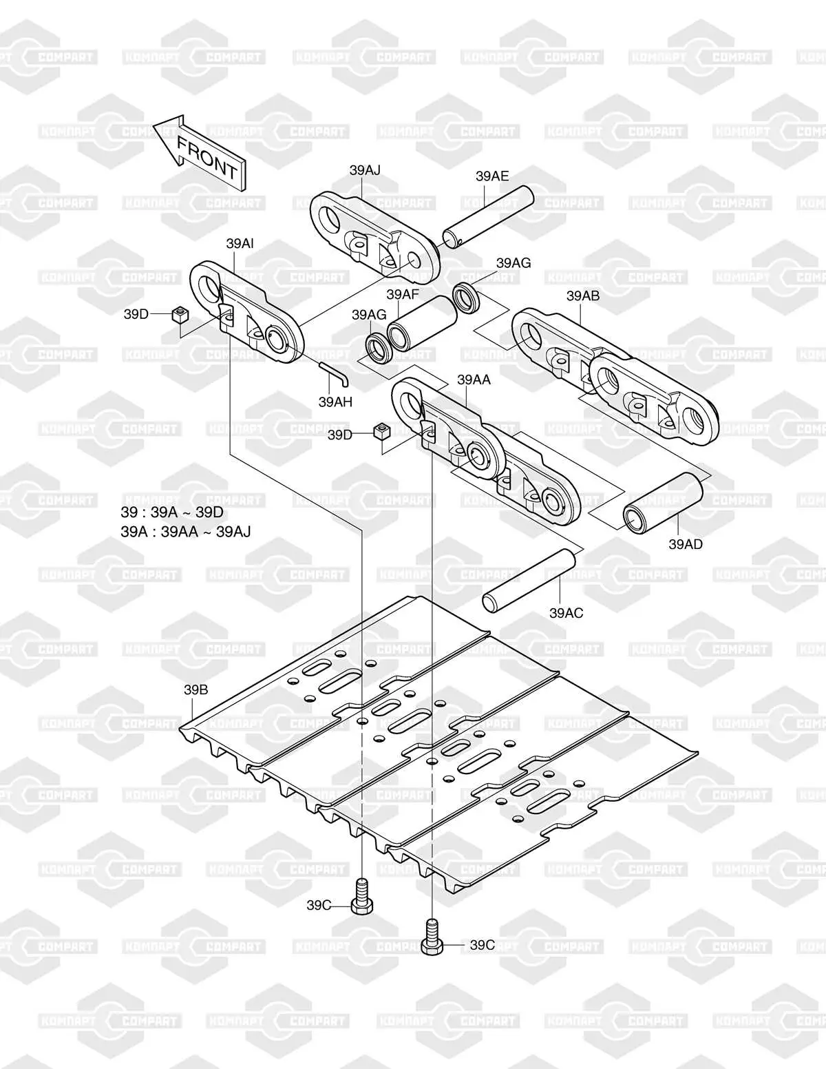 john deere 4024 belt diagram